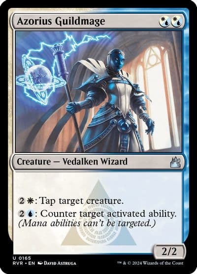 Azorius Guildmage Ravnica Remastered Magic card