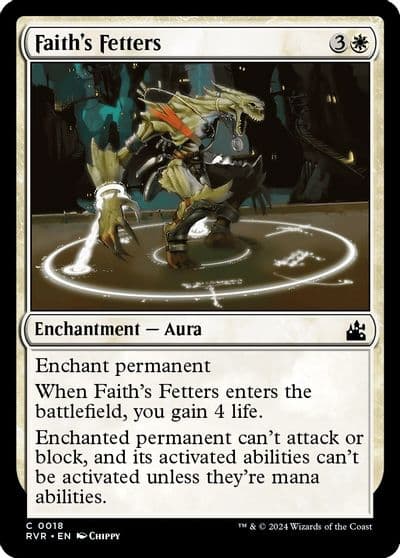 Faiths Fetters Ravnica Remastered Magic card