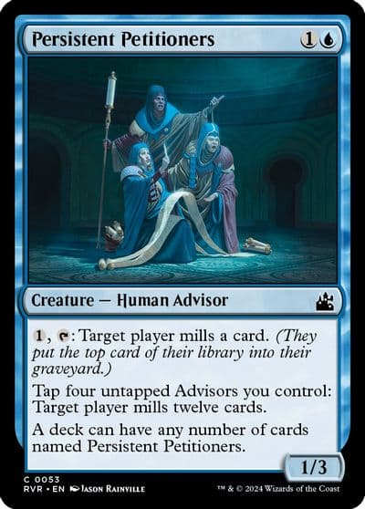 Persistent Petitioners Ravnica Remastered Magic card