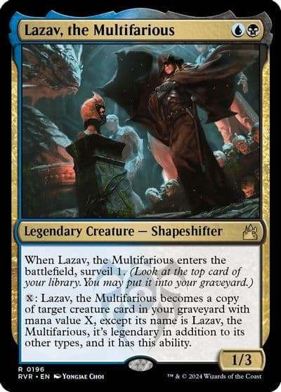 Lazav the Multifarious Ravnica Remastered Magic card