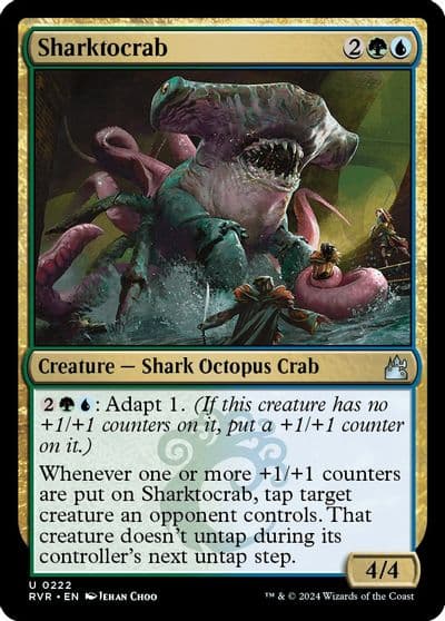 Sharktocrab Ravnica Remastered Magic card