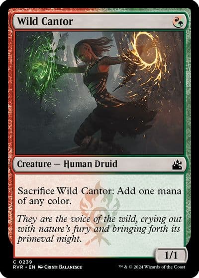 Wild Cantor Ravnica Remastered Magic card