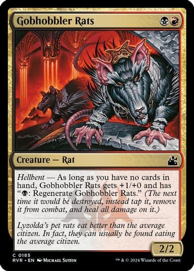 Gobhobbler Rats Ravnica Remastered Magic card