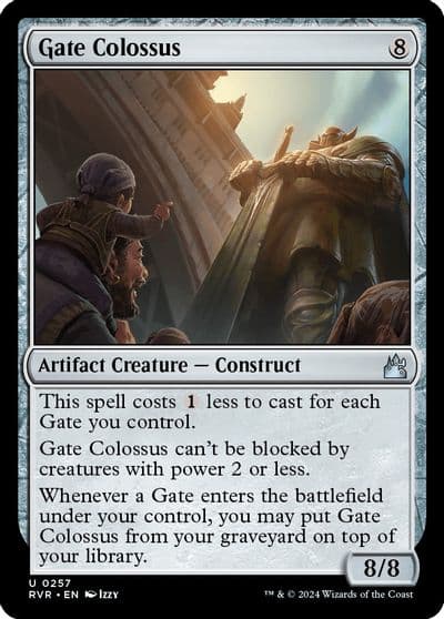 Gate Colossus Ravnica Remastered Magic card