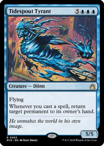 Tidespout Tyrant Ravnica Remastered Magic card
