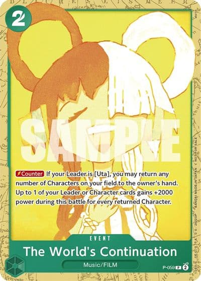 The Worlds Continuation Starter Deck 11 Uta Deck Battle One Piece Promotion Cards One Piece card