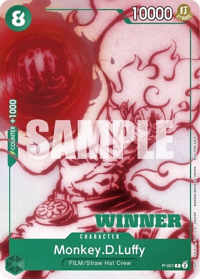 MonkeyDLuffy Starter Deck 11 Uta Deck Battle Winner One Piece Promotion Cards One Piece card