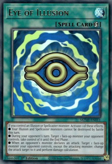 Eye of Illusion Maze of Millennia Yu-Gi-Oh! card