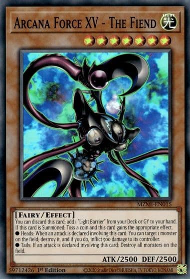 Arcana Force XV The Fiend Maze of Millennia Yu-Gi-Oh! card