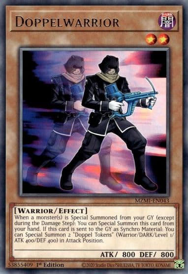 Doppelwarrior Maze of Millennia Yu-Gi-Oh! card