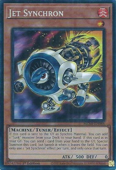 Jet Synchron CR Maze of Millennia Yu-Gi-Oh! card