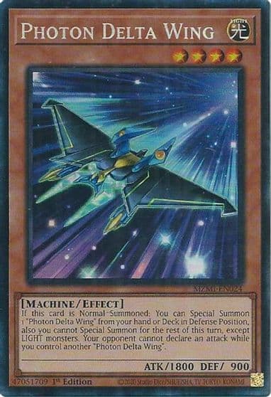Photon Delta Wing CR Maze of Millennia Yu-Gi-Oh! card