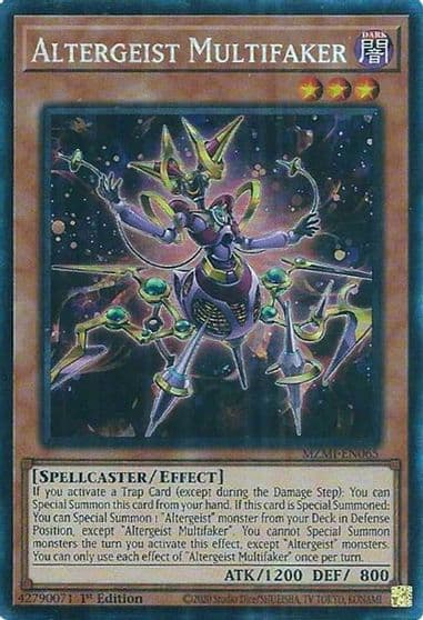 Altergeist Multifaker CR Maze of Millennia Yu-Gi-Oh! card
