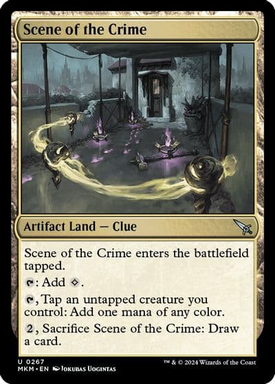 Scene of the Crime Murders at Karlov Manor Magic card