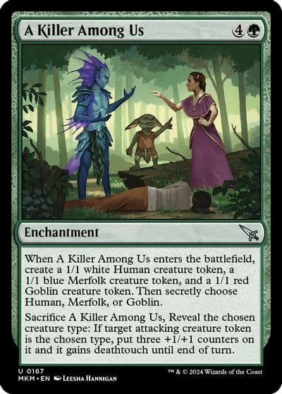 A Killer Among Us Murders at Karlov Manor Magic card