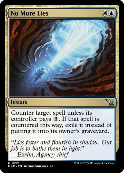 No More Lies Murders at Karlov Manor Magic card