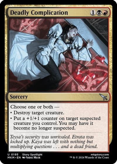 Deadly Complication Murders at Karlov Manor Magic card