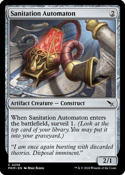 Sanitation Automaton Murders at Karlov Manor Magic card