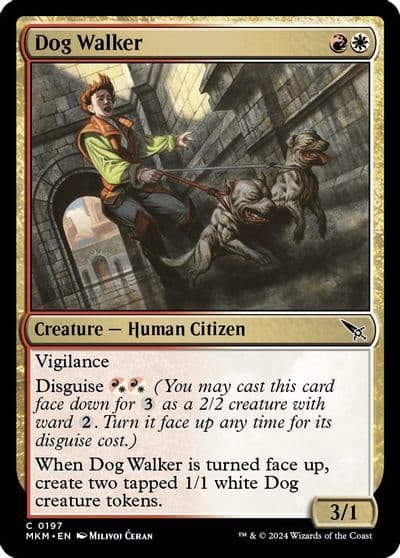Dog Walker Murders at Karlov Manor Magic card
