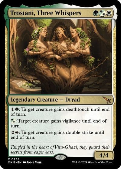 Trostani Three Whispers Murders at Karlov Manor Magic card