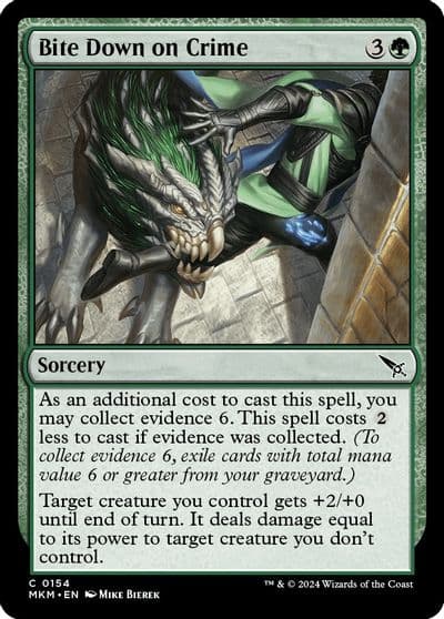 Bite Down on Crime Murders at Karlov Manor Magic card