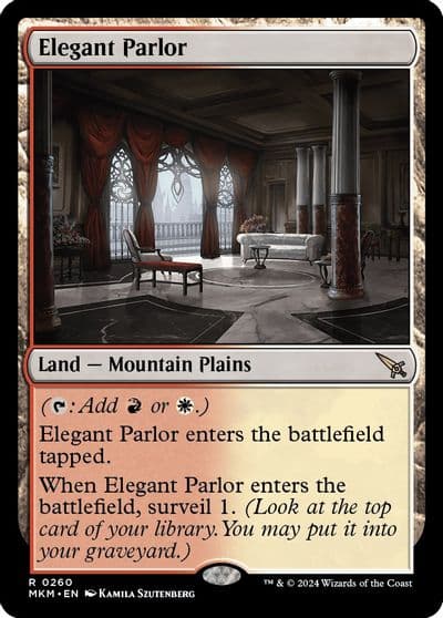 Elegant Parlor Murders at Karlov Manor Magic card