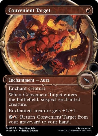 Convenient Target Showcase Murders at Karlov Manor Magic card