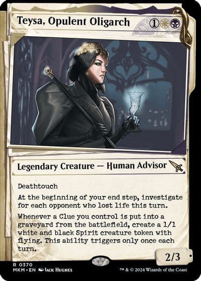 Teysa Opulent Oligarch Showcase 0370 Murders at Karlov Manor Magic card