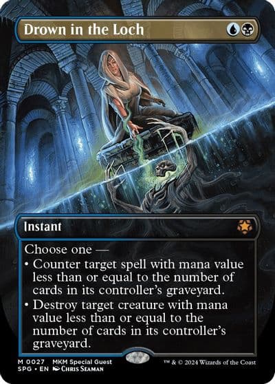 Drown in the Loch Borderless Special Guests Magic card