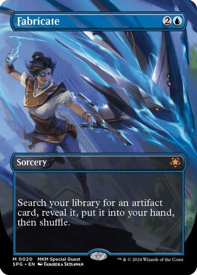 Fabricate Borderless Special Guests Magic card