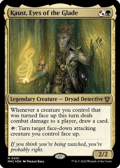 Kaust Eyes of the Glade Commander: Murders at Karlov Manor Magic card