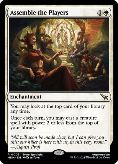 Assemble the Players Murders at Karlov Manor Magic card