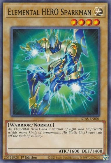 Elemental HERO Sparkman 2-Player Starter Set Yu-Gi-Oh! card