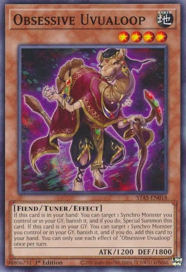Obsessive Uvualoop 2-Player Starter Set Yu-Gi-Oh! card