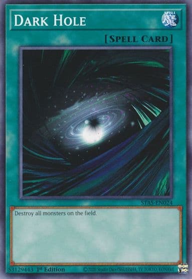 Dark Hole 2-Player Starter Set Yu-Gi-Oh! card