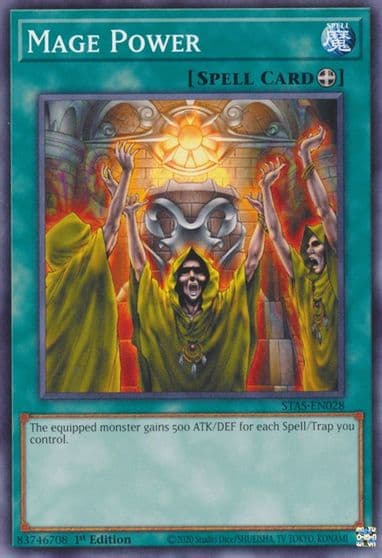 Mage Power 2-Player Starter Set Yu-Gi-Oh! card