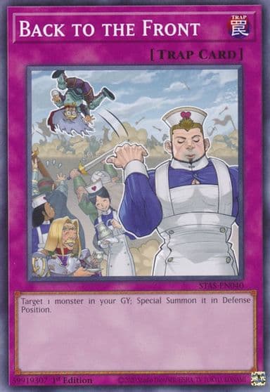 Back to the Front 2-Player Starter Set Yu-Gi-Oh! card