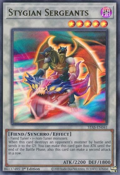 Stygian Sergeants 2-Player Starter Set Yu-Gi-Oh! card