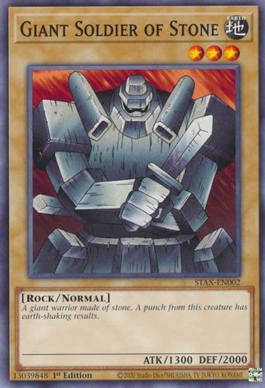 Giant Soldier of Stone 2-Player Starter Set Yu-Gi-Oh! card