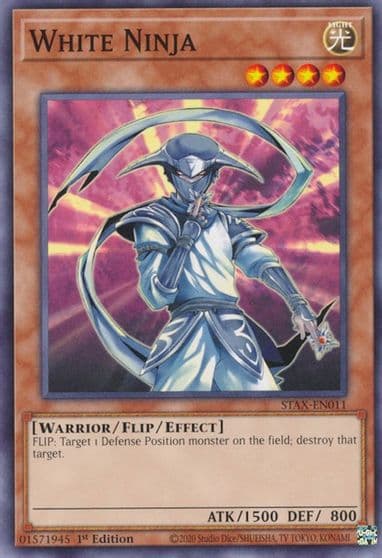 White Ninja 2-Player Starter Set Yu-Gi-Oh! card