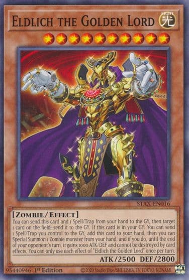 Eldlich the Golden Lord 2-Player Starter Set Yu-Gi-Oh! card