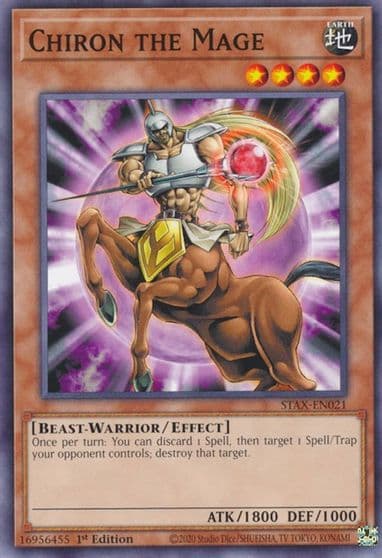 Chiron the Mage 2-Player Starter Set Yu-Gi-Oh! card
