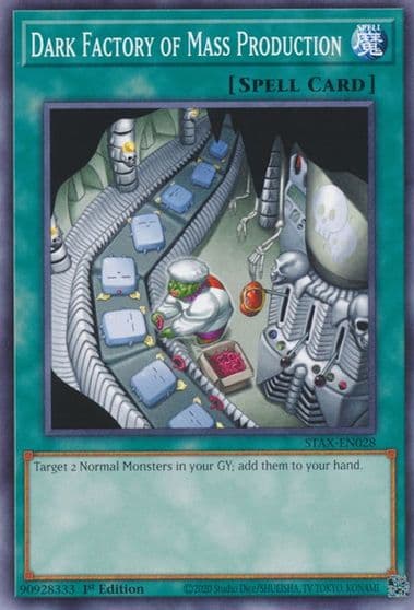 Dark Factory of Mass Production 2-Player Starter Set Yu-Gi-Oh! card