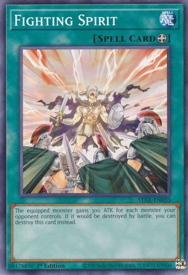 Fighting Spirit 2-Player Starter Set Yu-Gi-Oh! card