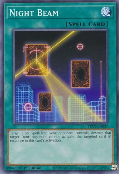 Night Beam 2-Player Starter Set Yu-Gi-Oh! card