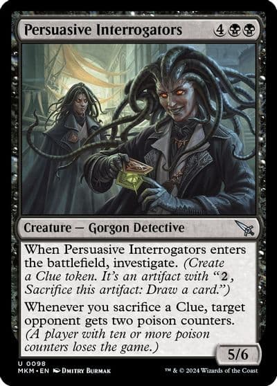 Persuasive Interrogators Murders at Karlov Manor Magic card