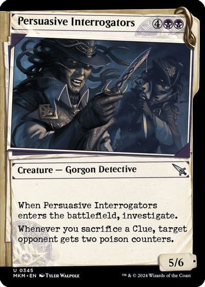 Persuasive Interrogators Showcase Murders at Karlov Manor Magic card