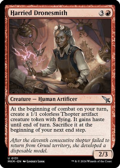 Harried Dronesmith Murders at Karlov Manor Magic card