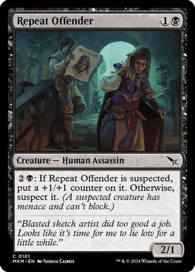Repeat Offender Murders at Karlov Manor Magic card