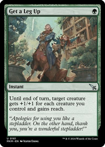 Get a Leg Up Murders at Karlov Manor Magic card
